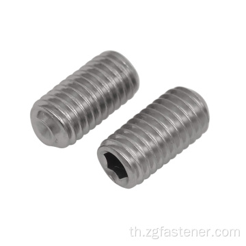 ซ็อกเก็ต Hex Allen Drive Grub Screws สกรูหัวหัว